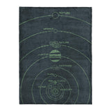 Solar System Navy & Mint in Large (60" x 80") Size