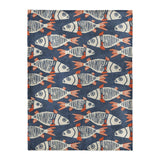 Tribal Fish in Large (60" x 80") Size