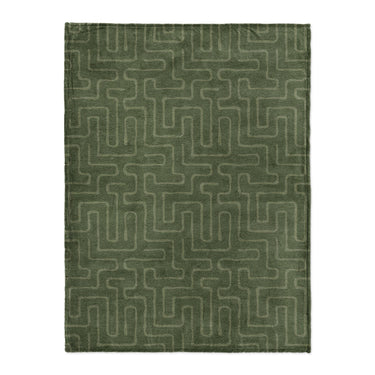 Terra Olive Green in Large (60" x 80") Size