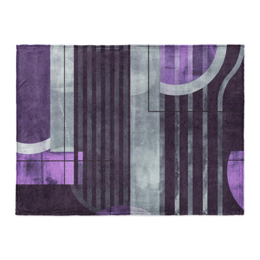 Gordian Dark Purple in Large (60" x 80") Size