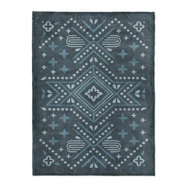 Durand Navy Blue in Large (60" x 80") Size