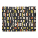 Milo Navy Lime & Terracotta in Large (60" x 80") Size