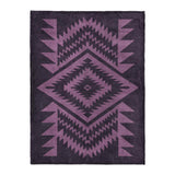 Reyno Lilac & Eggplant in Large (60" x 80") Size