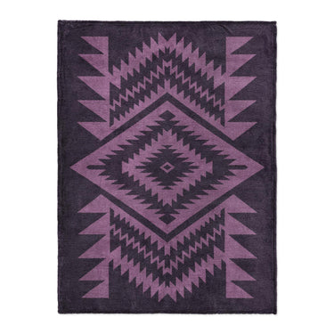 Reyno Lilac & Eggplant in Large (60" x 80") Size