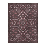 Durand Burgandy in Large (60" x 80") Size