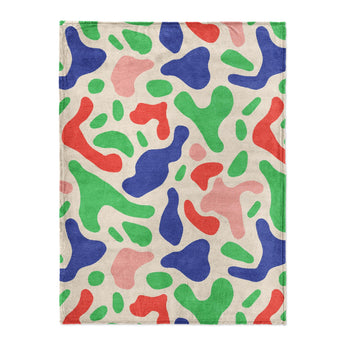 Cosimo Blue Green Red in Large (60" x 80") Size