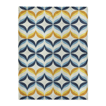 Jasper Blue & Gold in Large (60" x 80") Size