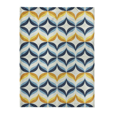 Jasper Blue & Gold in Large (60" x 80") Size