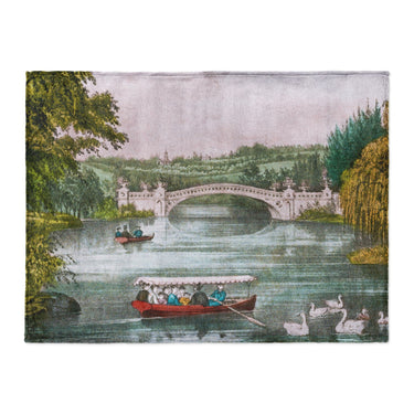 Central Park Bow Bridge in Large (60" x 80") Size