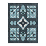 Remy Navy Blue in Large (60" x 80") Size