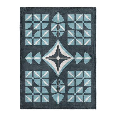 Remy Navy Blue in Large (60" x 80") Size