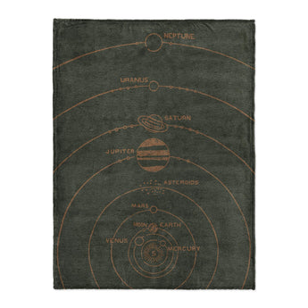 Solar System Forest & Rust in Large (60" x 80") Size