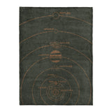 Solar System Forest & Rust in Large (60" x 80") Size