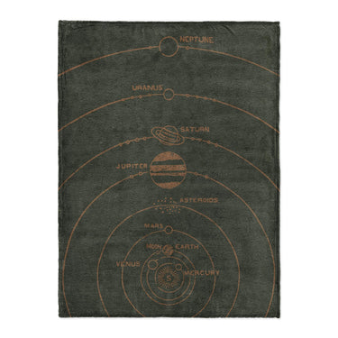 Solar System Forest & Rust in Large (60" x 80") Size