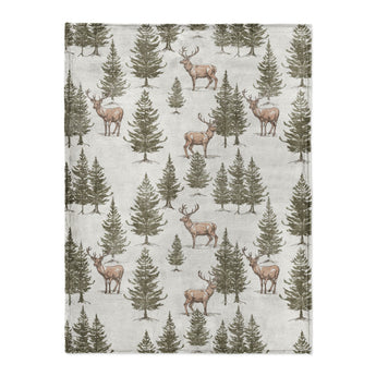 Forest Deer in Large (60" x 80") Size