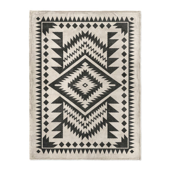 Reyno Black & Ivory in Large (60" x 80") Size