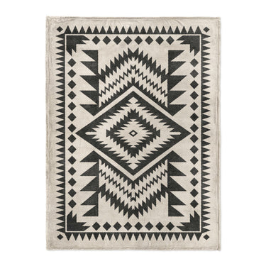 Reyno Black & Ivory in Large (60" x 80") Size