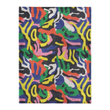 Umberto Black Multicolor in Large (60" x 80") Size