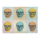 Pop Art Skulls in Large (60" x 80") Size