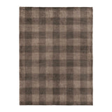 Buffalo Plaid Dark Cedar Brown in Large (60" x 80") Size