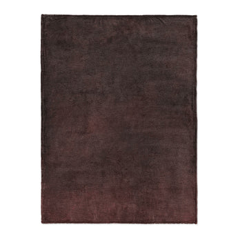 Keanu Watercolor Deep Red Ombre in Large (60" x 80") Size