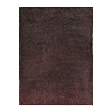 Keanu Watercolor Deep Red Ombre in Large (60" x 80") Size