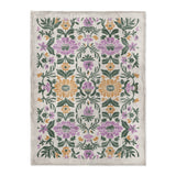 Corriana Green & Purple in Large (60" x 80") Size