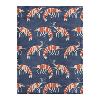 Tribal Prawns in Large (60" x 80") Size