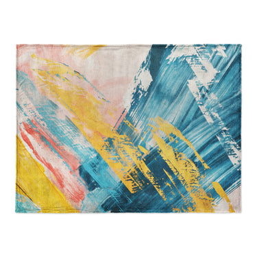 Egon Blue & Yellow in Large (60" x 80") Size
