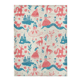 Pink Princess Fairytale in Large (60" x 80") Size