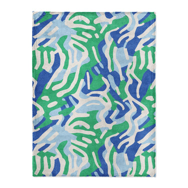 Leonardo Blue Green in Large (60" x 80") Size