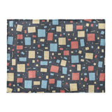 Geometric Confetti Twilight in Large (60" x 80") Size