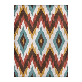 Dyani Sky & Umber in Large (60" x 80") Size
