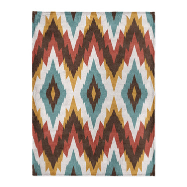 Dyani Sky & Umber in Large (60" x 80") Size