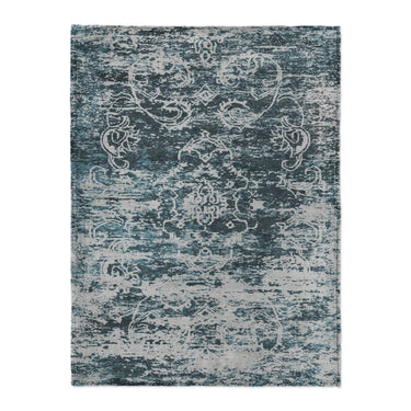 Bennett Teal & Grey in Large (60" x 80") Size