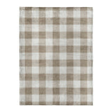 Buffalo Plaid Light Cedar Brown in Large (60" x 80") Size