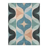 Maxine Seafoam & Peach in Large (60" x 80") Size