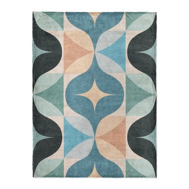 Maxine Seafoam & Peach in Large (60" x 80") Size