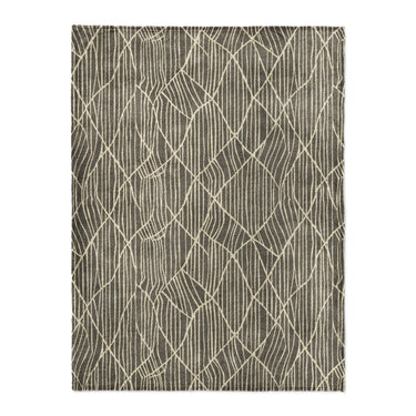 Paxton Black Taupe in Large (60" x 80") Size