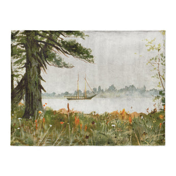 Old Hemlocks by Louis K Harlow in Large (60" x 80") Size