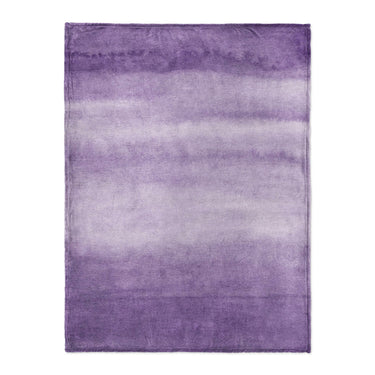 Jacinda Watercolor Purple Ombre in Large (60" x 80") Size