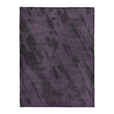 Hurley Splatter Dye Purple in Large (60" x 80") Size