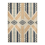 Osage Blue & Orange in Large (60" x 80") Size