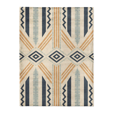 Osage Blue & Orange in Large (60" x 80") Size