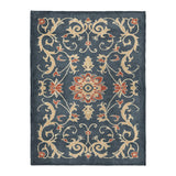 Francine Navy & Gold in Large (60" x 80") Size