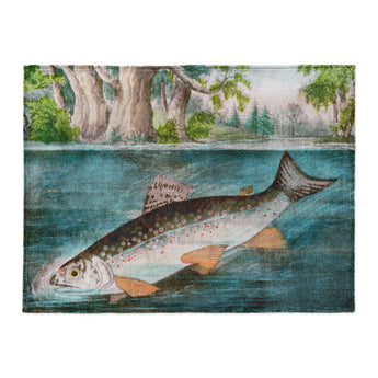 Hooked Fish in Large (60" x 80") Size
