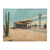 Desert Fill Station in Large (60" x 80") Size