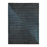 Euclid Black & Slate in Large (60" x 80") Size