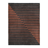 Euclid Black & Rust in Large (60" x 80") Size