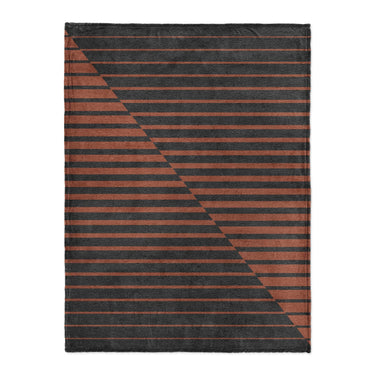 Euclid Black & Rust in Large (60" x 80") Size